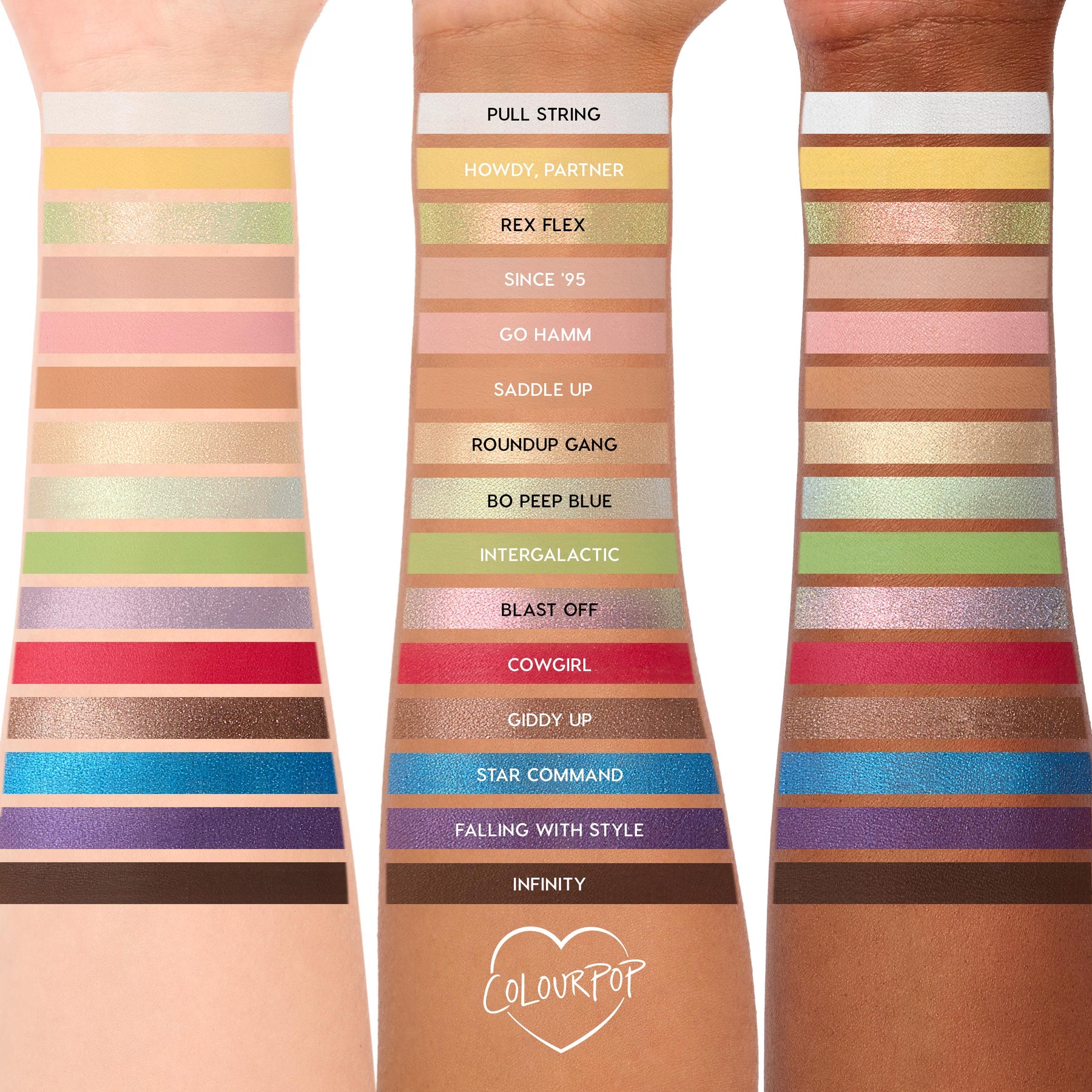 Toy Story and ColourPop Collection - Travel Edit