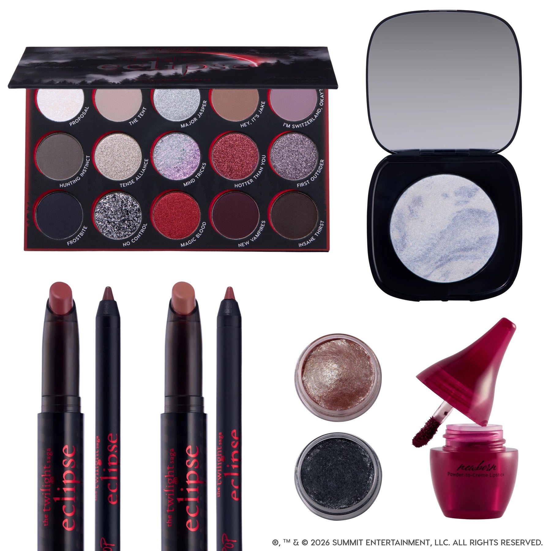 The Twilight Saga Eclipse X ColourPop - Easy Set
